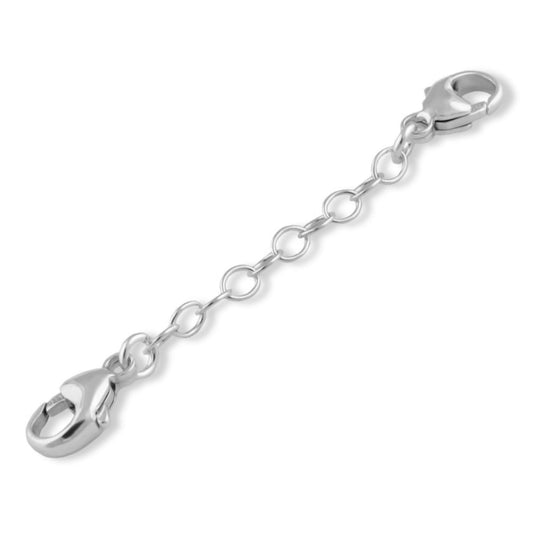 Sterling Silver 3mm Bracelet Safety Chain