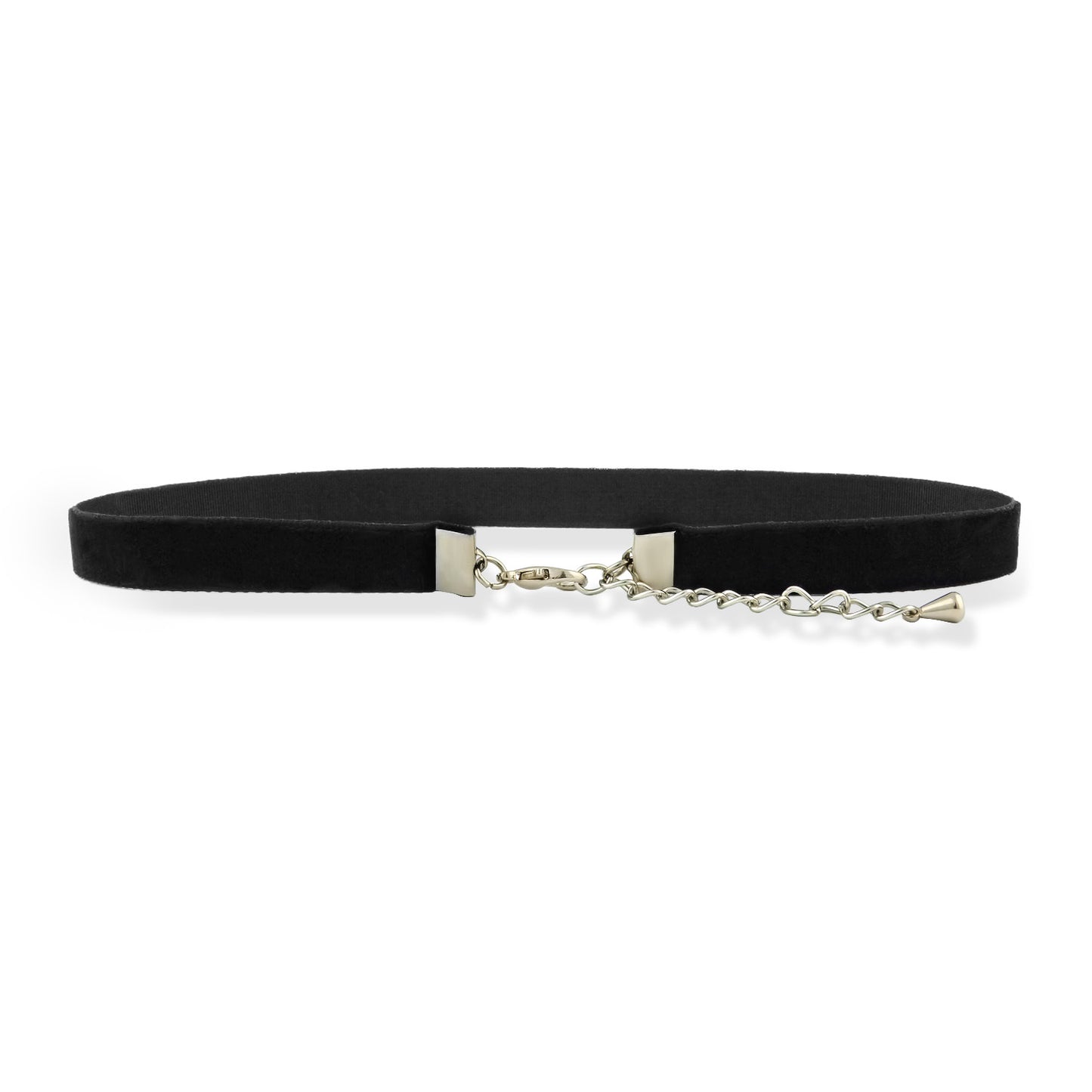 3/8" Black Velvet Choker Necklace