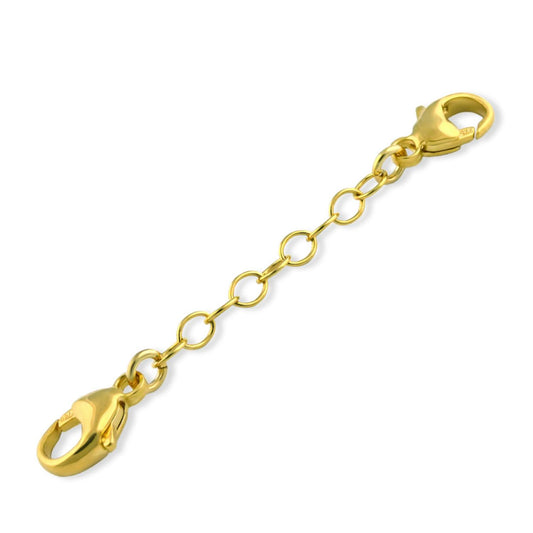 14k Gold Filled 3mm Bracelet Safety Chain