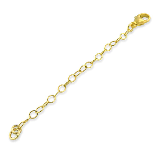 14k Gold Filled 3mm Necklace Extender Chain