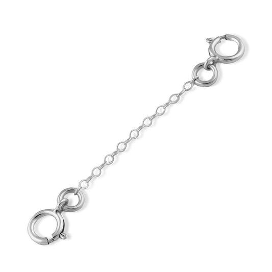 Sterling Silver 1mm Bracelet Safety Chain