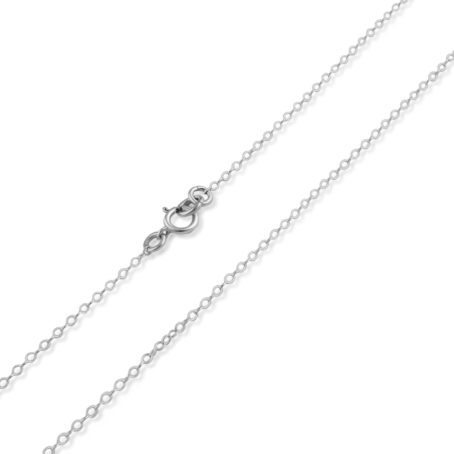 Sterling Silver 1mm Cable Chain