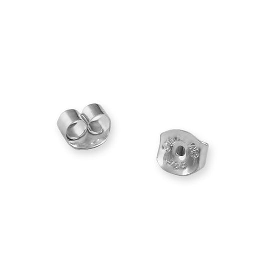Sterling Silver 8mm Round Ball Stud Earrings